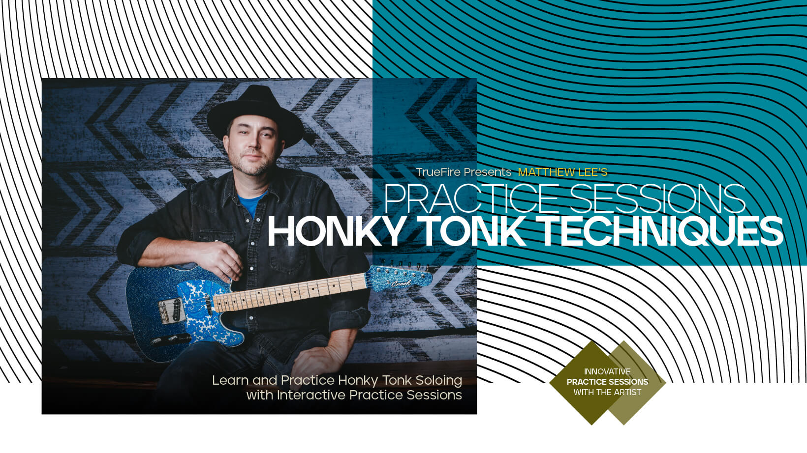 练习课程：Honky Tonk吉他技巧 课程封面