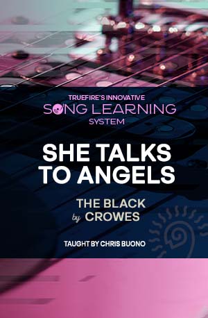 歌曲教程：She Talks to Angels 课程封面