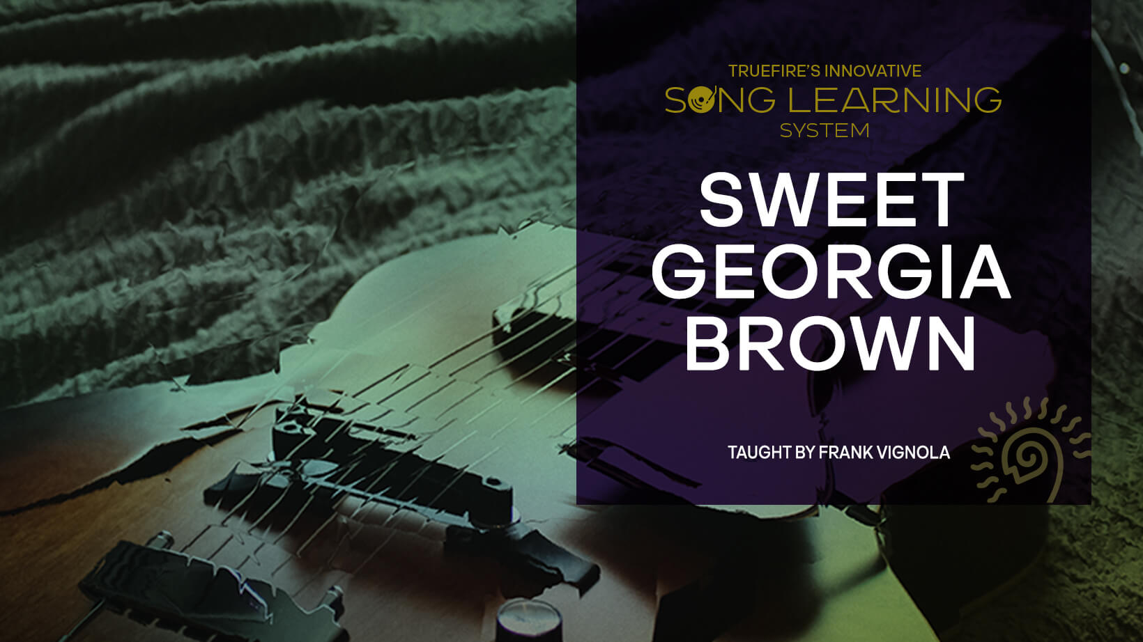 歌曲教程：Sweet Georgia Brown 课程封面