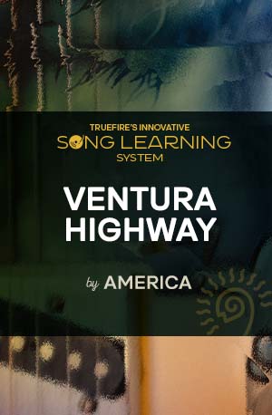 歌曲教程：Ventura Highway 课程封面