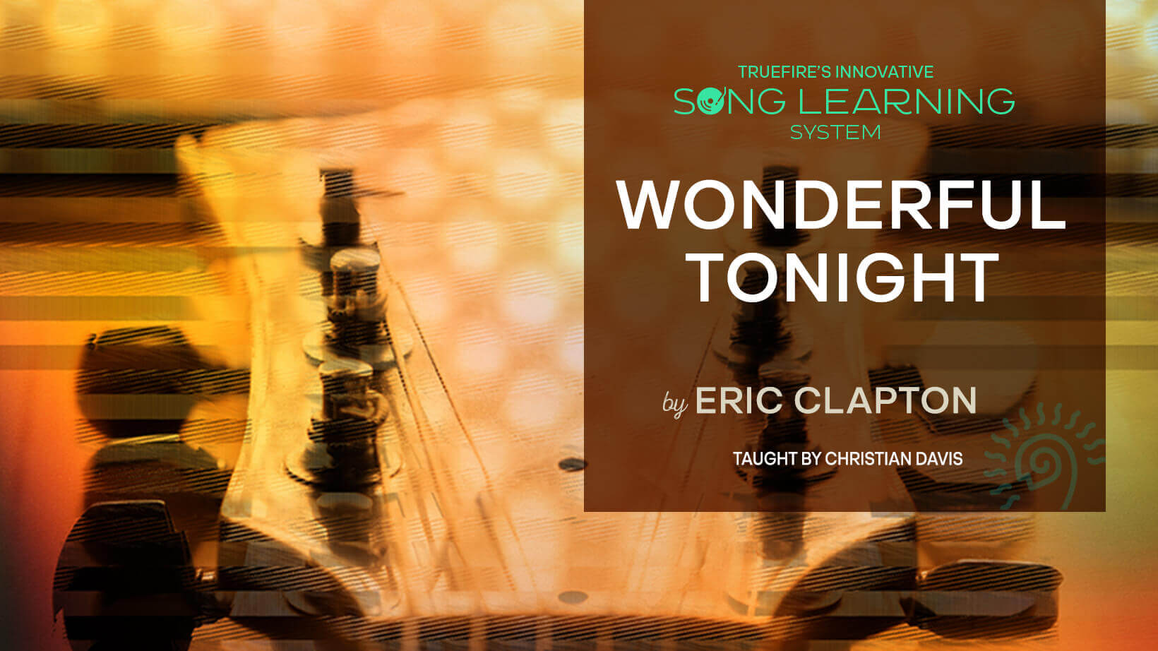 歌曲教程：Wonderful Tonight 课程封面