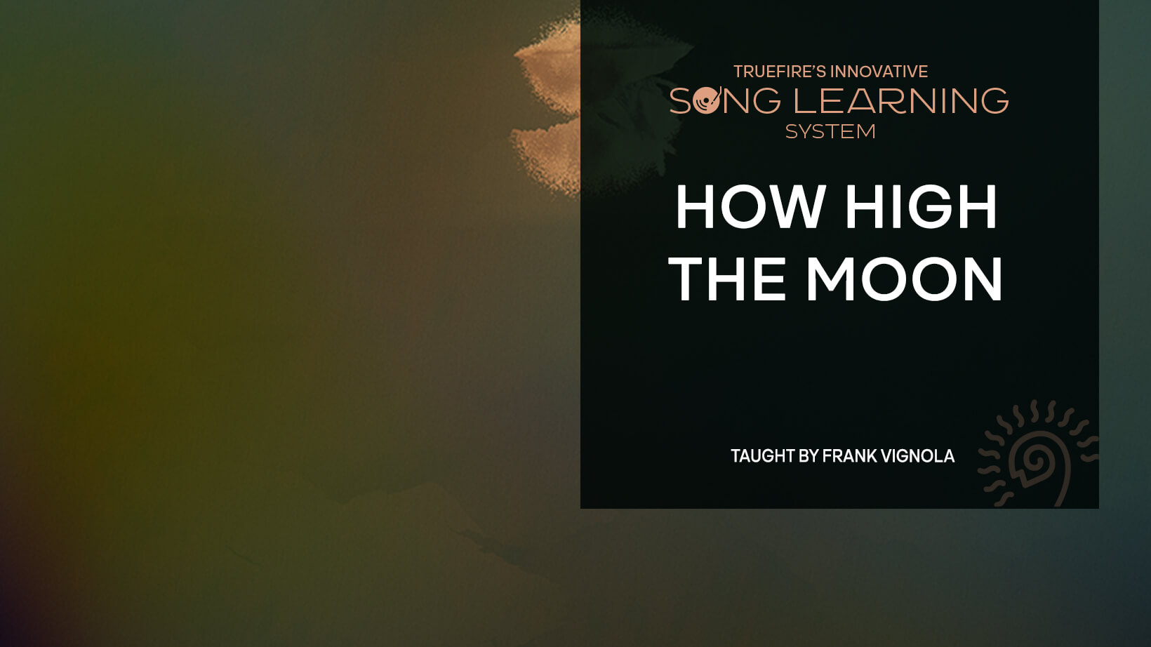 歌曲教程：How High the Moon 课程封面