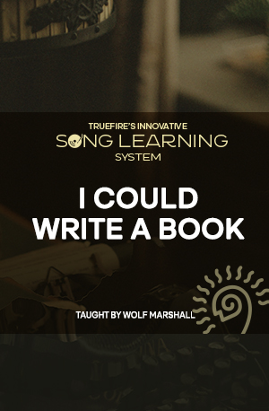 歌曲教程：《I Could Write a Book》 课程封面