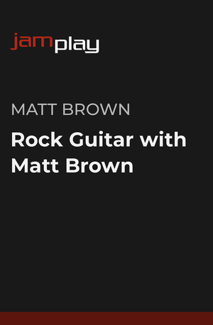 与Matt Brown一起学习摇滚吉他 课程封面