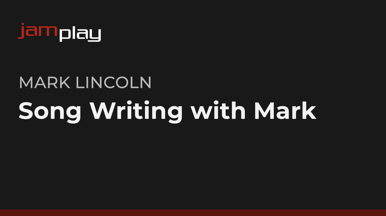 与马克一起学写歌（JamPlay） 课程封面