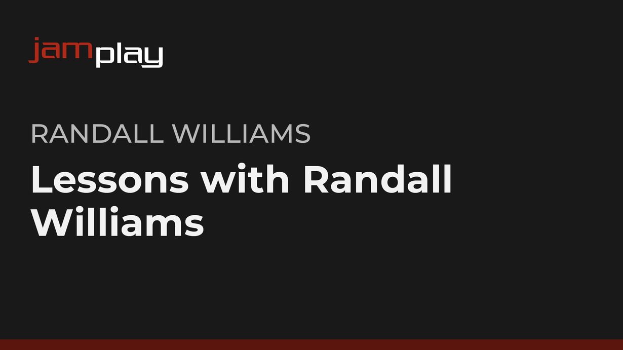 与Randall Williams的课程 课程封面