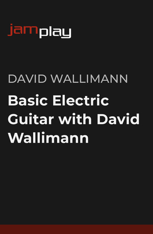 David Wallimann 的电吉他基础课程 (JamPlay) 课程封面