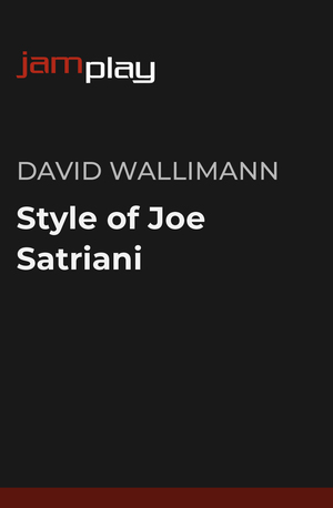 Joe Satriani风格课程 (JamPlay) 课程封面