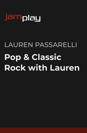 流行与经典摇滚吉他课 - Lauren教学系列 课程封面