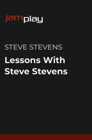 与Steve Stevens一起学吉他 课程封面