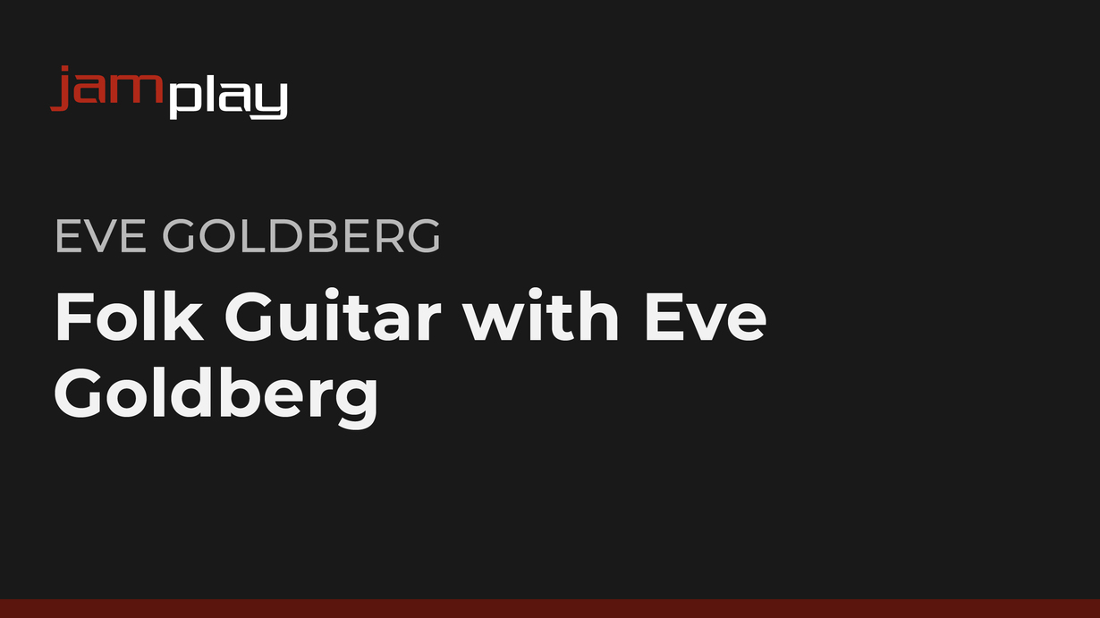 与Eve Goldberg一起学民谣吉他 课程封面