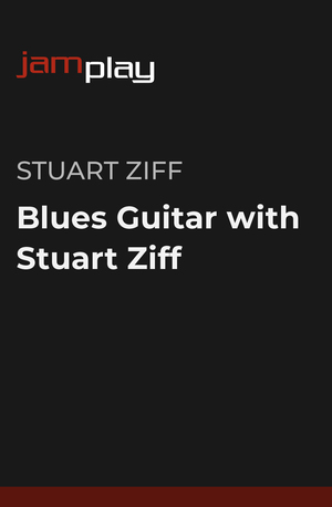 跟随Stuart Ziff学习布鲁斯吉他 (JamPlay) 课程封面