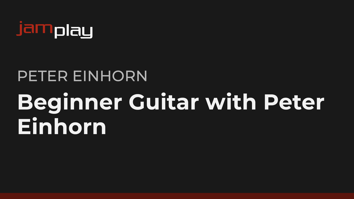 Peter Einhorn 的吉他入门课程 (JamPlay) 课程封面