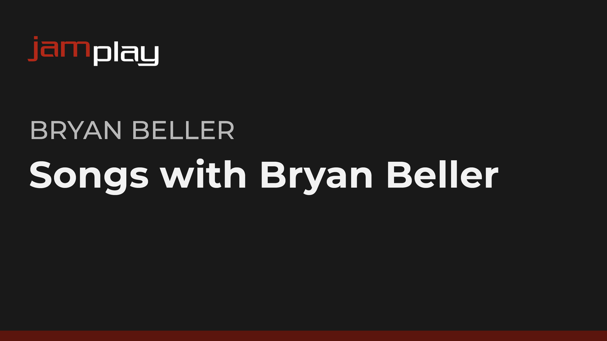 与Bryan Beller共学曲目（仅限在线观看） 课程封面