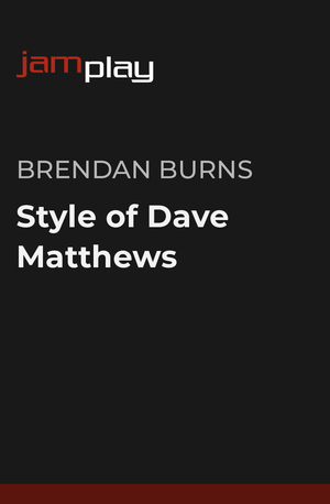 Dave Matthews风格解析 (JamPlay) 课程封面